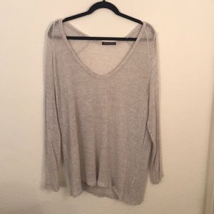 Thin knit sweater/blouse from Brandy Melville